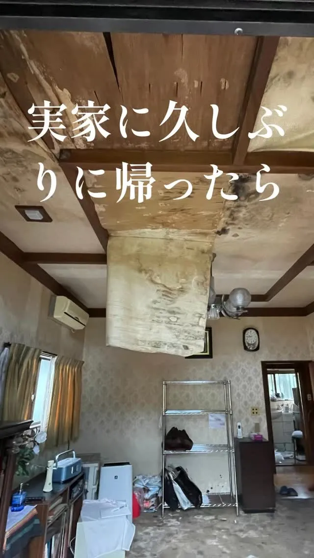 ベランダの排水溝掃除を怠った結果…